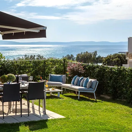 公寓 New Luxury With Sea View And Private Heated Pool, 50m From The 斯普利特