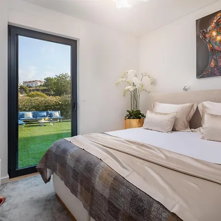 公寓 New Luxury With Sea View And Private Heated Pool, 50m From The 斯普利特