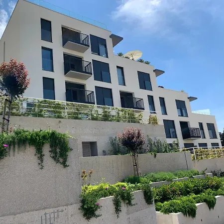 New Luxury With Sea View And Private Heated Pool, 50m From The 아파트 *