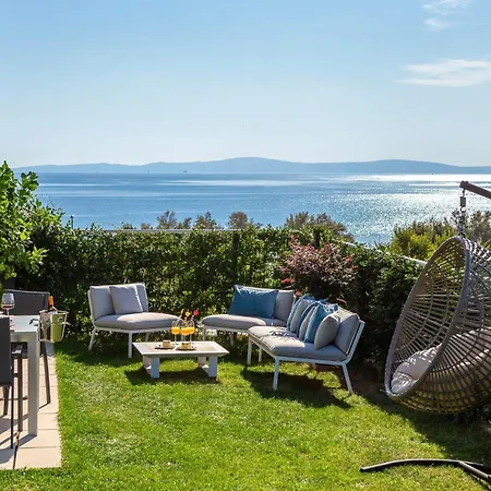 New Luxury With Sea View And Private Heated Pool, 50m From The 아파트 스플리트