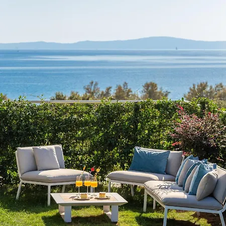 New Luxury With Sea View And Private Heated Pool, 50m From The 스플리트