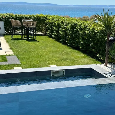 New Luxury With Private Heated Pool And Amazing Terrace With Seaview Apartamento Split