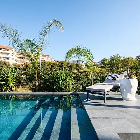 公寓 New Luxury With Private Heated Pool And Amazing Terrace With Seaview 斯普利特