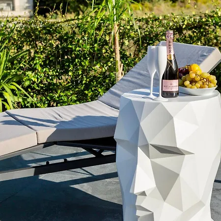 New Luxury With Private Heated Pool And Amazing Terrace With Seaview 公寓 *