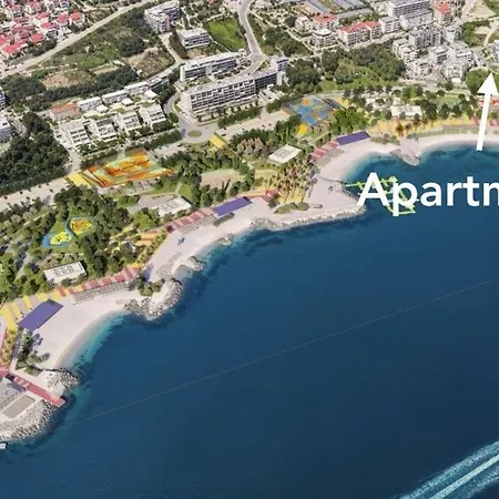 公寓 New Luxury With Private Heated Pool And Amazing Terrace With Seaview 斯普利特